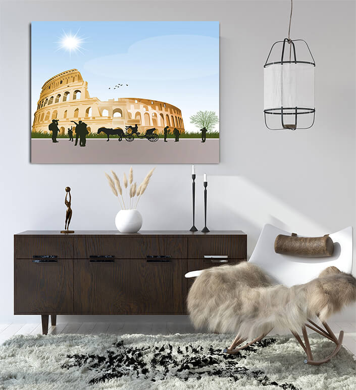 WEB004 0019 ML 0030 29889204 illustration of the colosseum AOAY4955