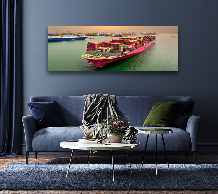 WEB004 0024 MP 0006 45745452 container cargo ship and car carrier ship in import export business AOAY5890