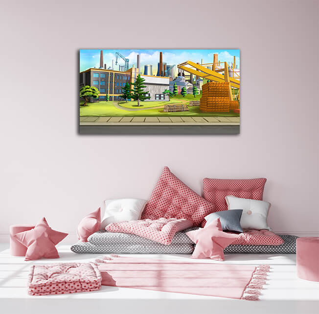 WEB004 0028 ML 0027 47864250 industrial area outside the city AOAY5950