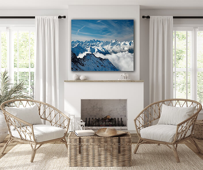 WEB004 0032 MP 0037 7426918 High mountain range in winter AOAY7213