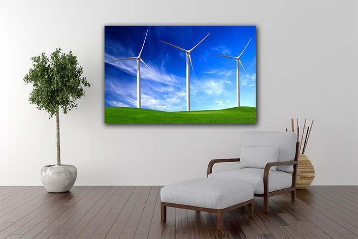 WEB004 0035 MP 0052 2230787 Three wind turbines AOAY7273