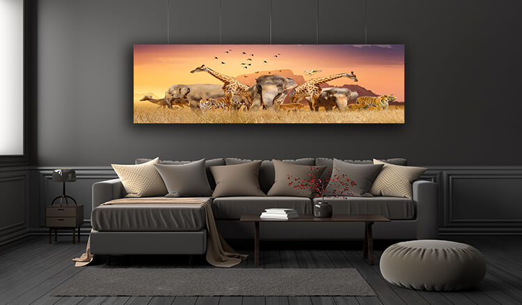 WEB005 0003 ML 0030 45274826 world wildlife beasts were gathered in large herds AOAY5659