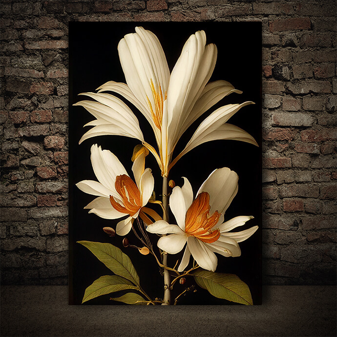 WEB005 0012 ML 0023 49132724 artistic illustration of the tecoma stans desert flower AOAY8217