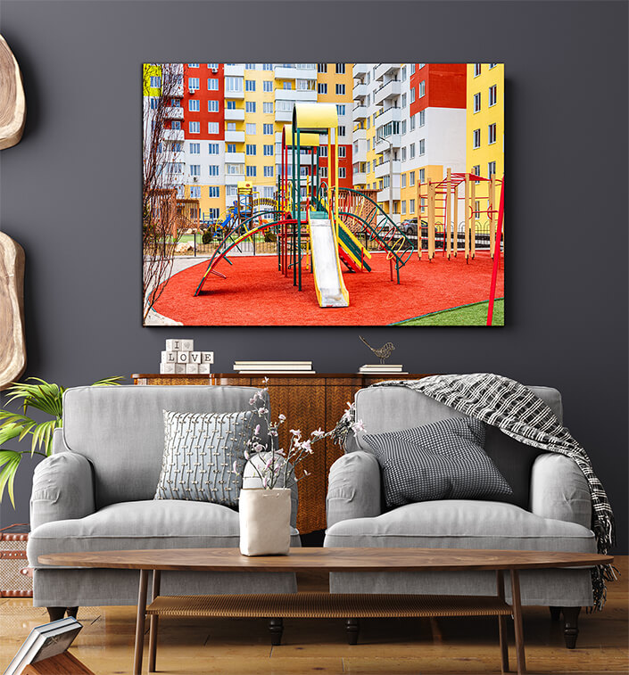 WEB005 0013 ML 0010 41083364 public colorful children playground AOAY5395