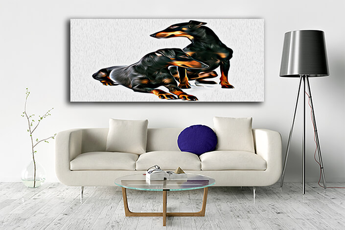 WEB005 0013 ML 0021 13275902 Our two manchester terriers Dogs AOAY8117