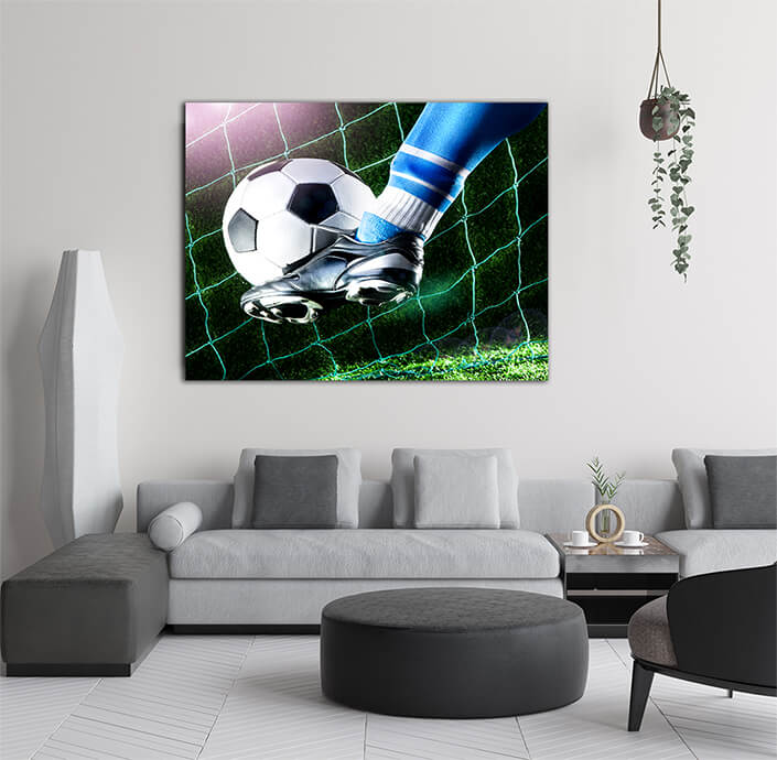 WEB005 0021 MP 0020 11832190 foot kicking soccer ball AOAY5809