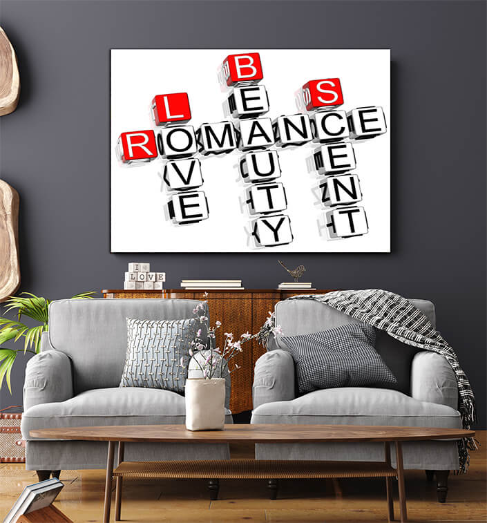 WEB005 0041 MS 0026 1913147 romance crossword AOAY4673