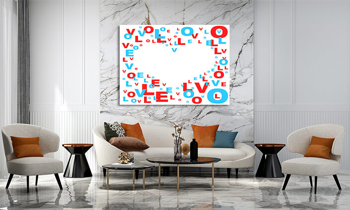 WEB005 0045 MS 0044 10711324 frame consisting of Love AOAY4683