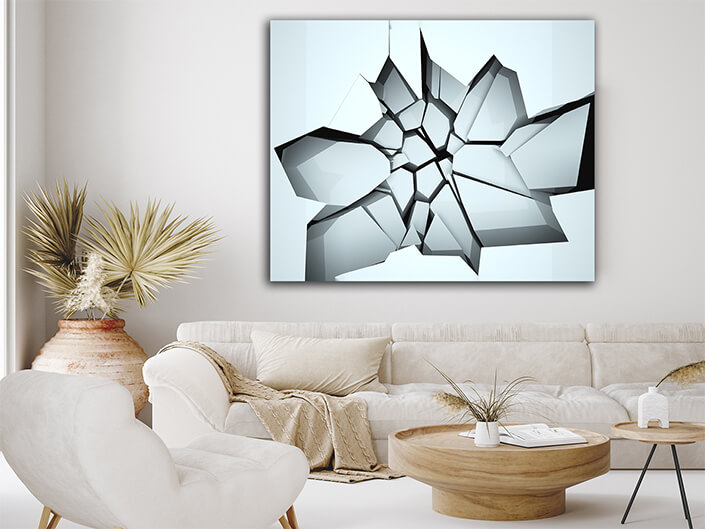 WEB005 0061 MP 0014 31627268 computer generated destructed wall and falling down fragments AOAY5058