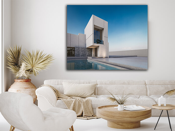 WEB005 0065 MP 0010 45482624 3d rendering illustration of modern house with swimming pool AOAY5062
