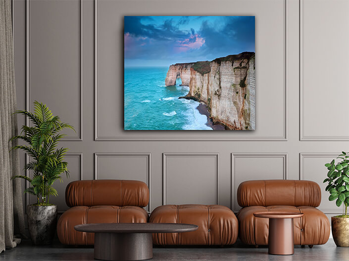 WEB006 0000 ML 0010 12704988 rocky cliff in azure ocean waves AOAY7466