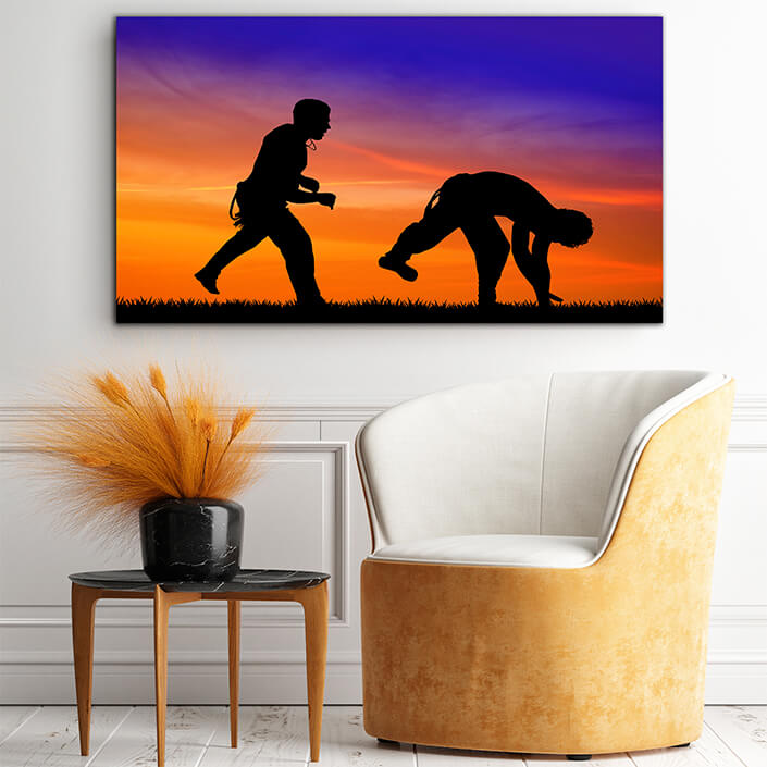 WEB006 0004 ML 0051 29888650 capoeira discipline at sunset AOAY4931