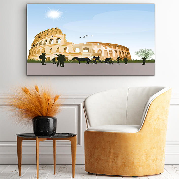 WEB006 0023 ML 0038 29889204 illustration of the colosseum AOAY4955