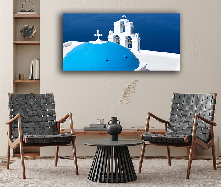 WEB006 0027 MP 0050 20924806 agios theodori church in fira santorini greece AOAY6384