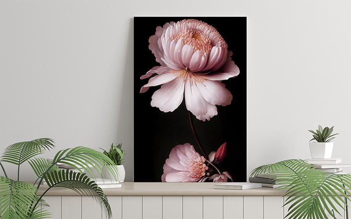 WEB006 0030 ML 0002 49146866 soft pretty pink petals of the freesia flower an artistic illustration AOAY8239