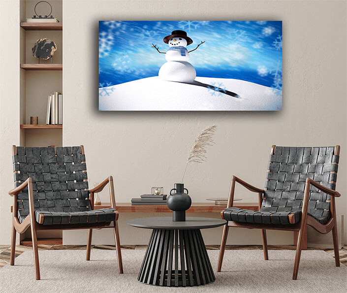 WEB006 0052 MP 0026 29088570 composite image of snow man AOAY6459