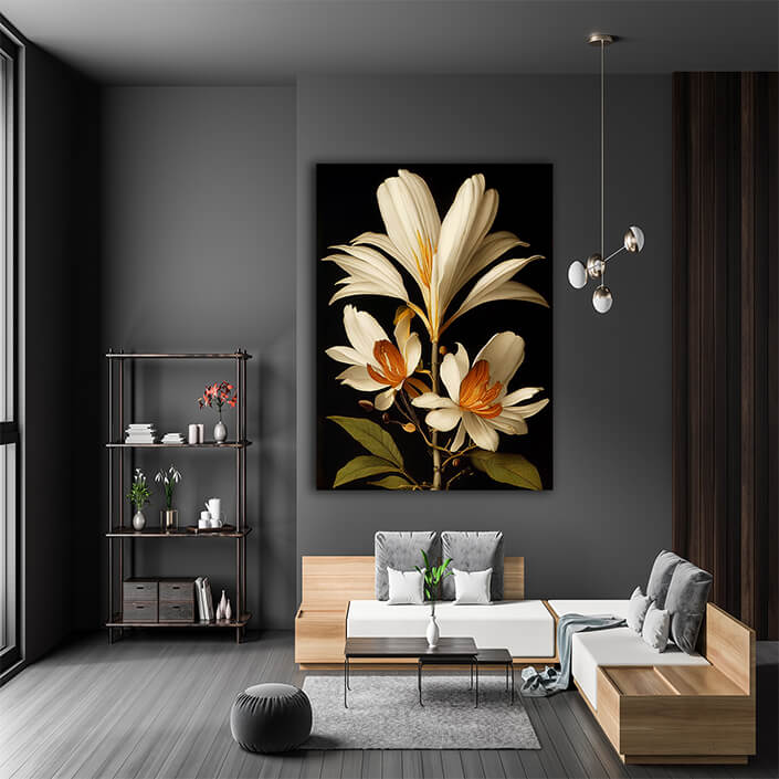 WEB007 0057 ML 0023 49132724 artistic illustration of the tecoma stans desert flower AOAY8217