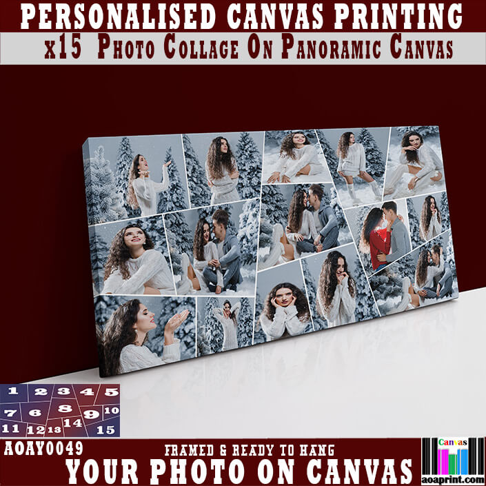 x15 Collage Landscape Canvas Print {2Y} (AOAY0049)