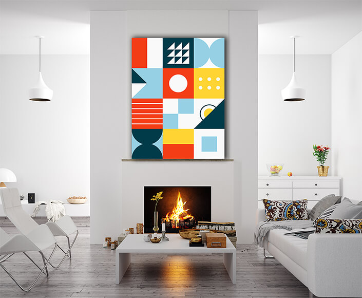 M1 0013 MP 0002 AdobeStock 337016002 Mondrian Styled dynamic forces artwork AOAY8856