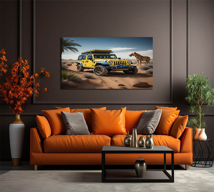 AOA13125_0006_W1_0037_MP&PRINT_0004_56183512_a Yellow Safari Car In The Desert AOAY12731