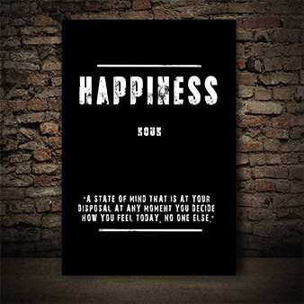EBAY01__0001_Happiness (A STATE OF MIND THAT IS AT YOUR DISPOSAL AT ANY MOMENT YOU AOAY9137