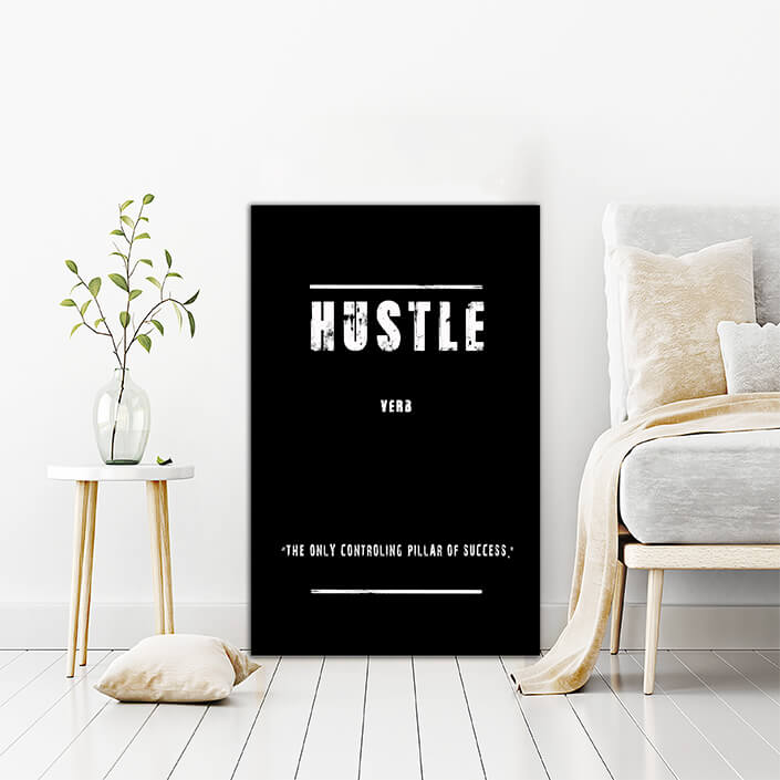 M05 0004 HUSTLE (THE ONLY CONTROLING PILLAR OF SUCCESS) AOAY9127