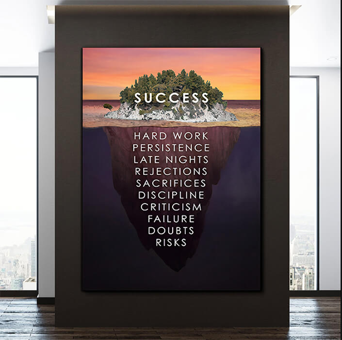 MOCKUP07_0015_SUCCESS, Hard work, Presistence, Late Nights, Rejections, Sacrifices, Criticism, AOAY8085