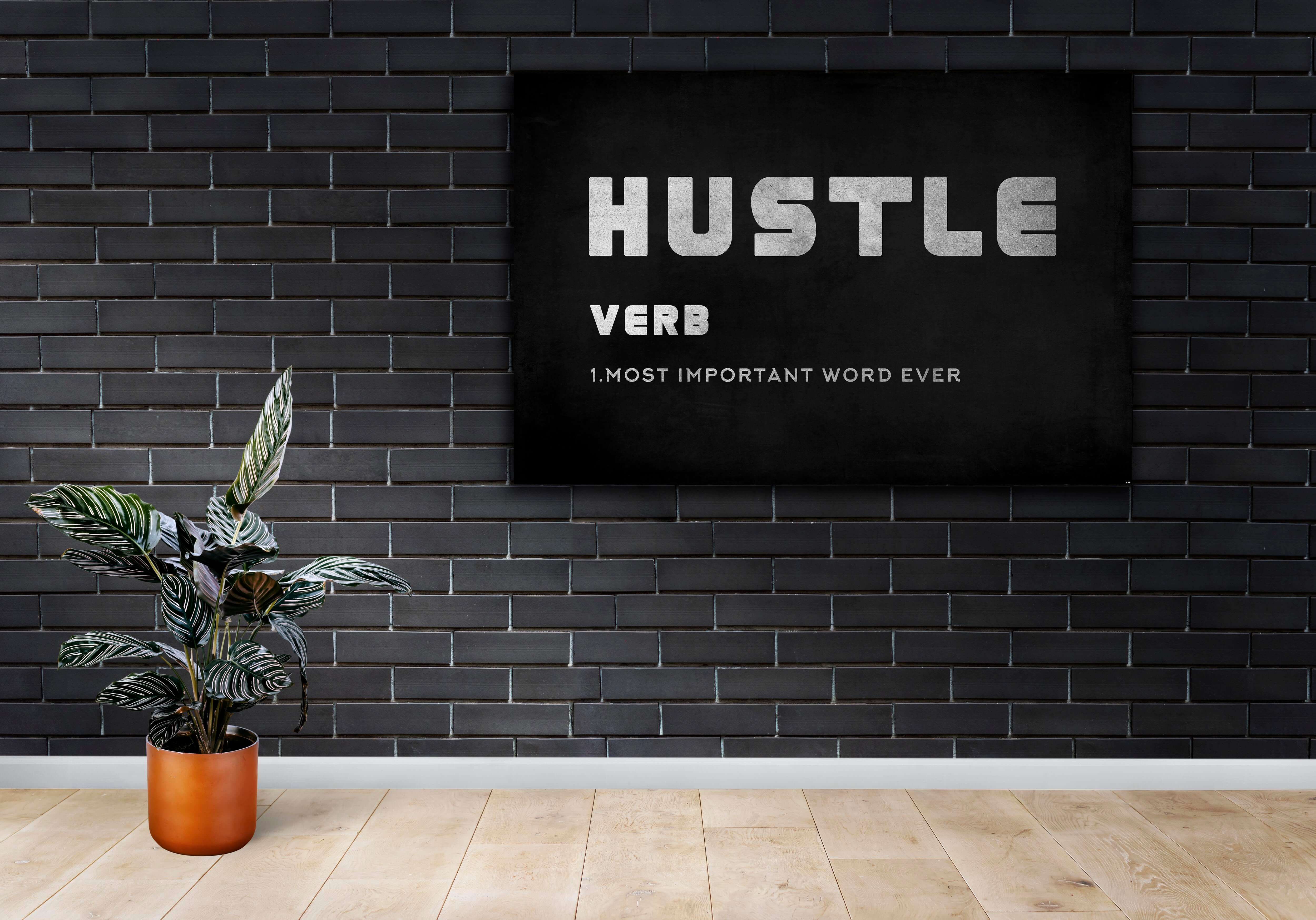 M hustle verb aoay8054