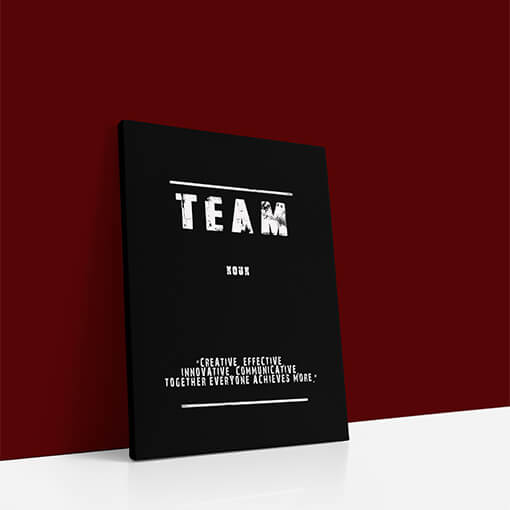 W 0006 EBAY03 TEAM ( CREATIVE, EFFECTIVE, INNOVATIVE, COMMUNICATIVE, TOGETHER EVERYONE ACHIEVES MORE) AOAY9142