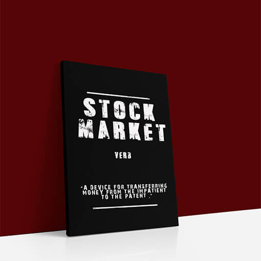 W_0009_EBAY03_STOCK MARKET (A DEVICE FOR TRANSFERRING MONEY FROM THE IMPATIENT TO THE PATENT ) AOAY9144