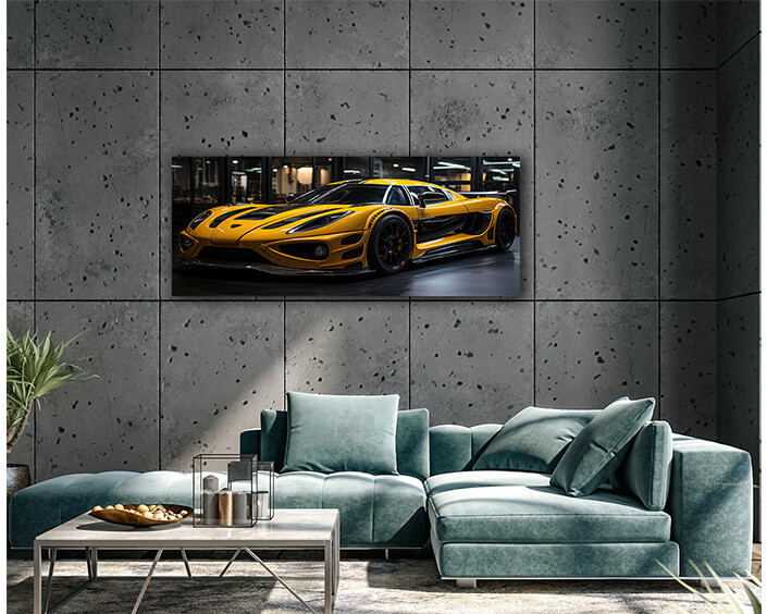W 0011 E6 0004 MP&PRINT 0006 56037092 Powerful Futuristic Sports Car Luxury Colorful Supercar 07 AOAY12851