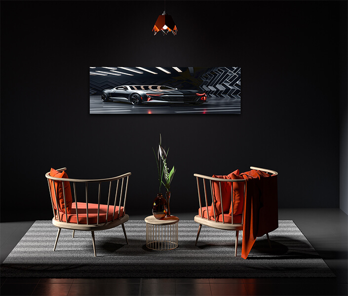 W 0020 E4 0006 MP&PRINT 0003 56862362 Model Futuristic Sports Car Electric AOAY12737