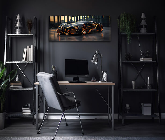 W 0025 E4 0003 MP&PRINT 0005 56037806 Futuristic Powerful Supercar High Speed Sports Car 10 AOAY12925