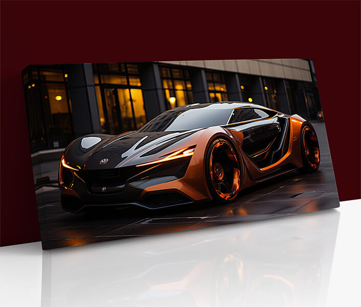 W 0040 N1 56037562 Futuristic Powerful Supercar High Speed Sports Car AOAY12785
