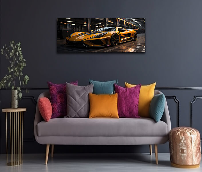 W 0044 E2 0005 MP&PRINT 0004 56037238 Powerful Futuristic Sports Car Luxury Colorful Supercar 41 AOAY12885