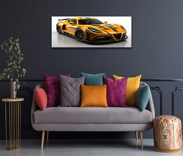 W_0048_E2_0001_MP&PRINT_0008_56037206 Yellow Powerful Futuristic Supercar With Colorful Lights AOAY12773