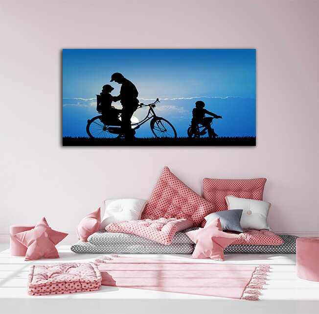 M6 0064 MOCKUPS LAND 0012 24301888 silhouette of bicycle people AOAY2215