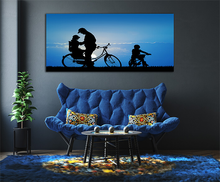 M8 0063 MOCKUPS LAND 0012 24301888 silhouette of bicycle people AOAY2215
