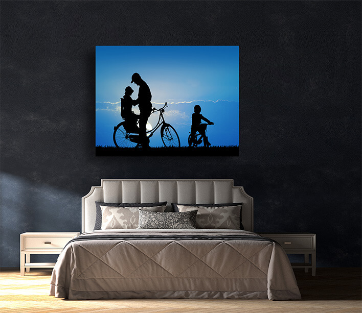 M9 0065 MOCKUPS LAND 0012 24301888 silhouette of bicycle people AOAY2215