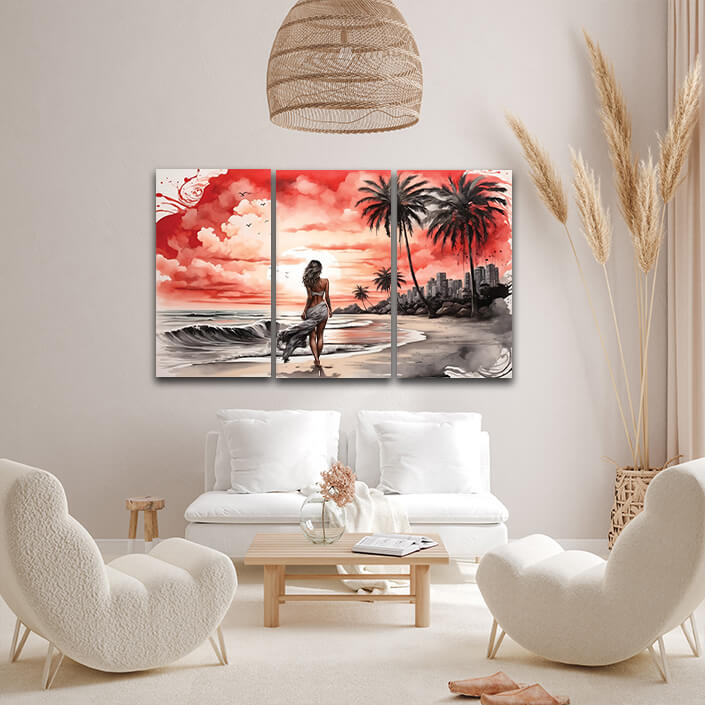 N3 57395572 Women Walking On Beach Serene Moment AOAY4637 (12) AOA13130