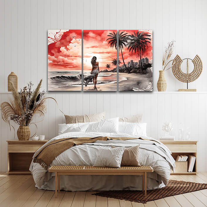 N4 57395572 Women Walking On Beach Serene Moment AOAY4637 (12) AOA13130