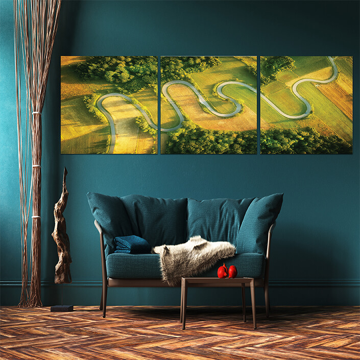 Q 0000 N9 AdobeStock 279716079 windy road in the summer aerial view AOA13010