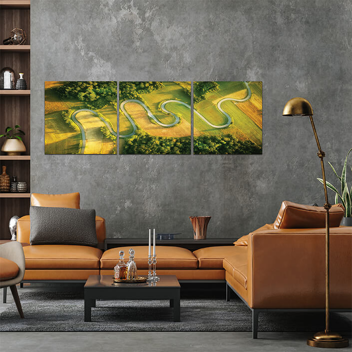 Q 0001 N8 AdobeStock 279716079 windy road in the summer aerial view AOA13010