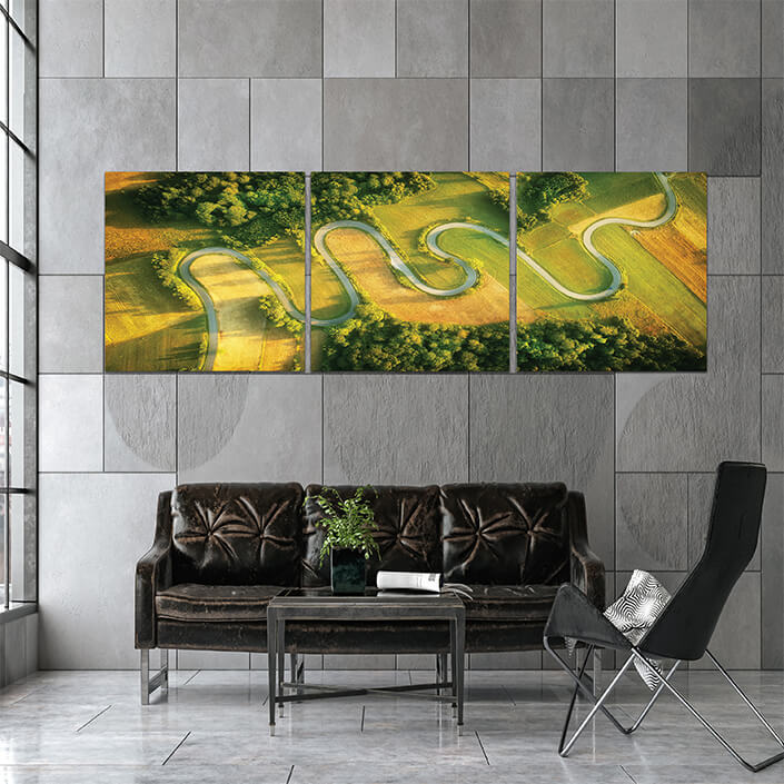 Q 0012 N13 AdobeStock 279716079 windy road in the summer aerial view AOA13010