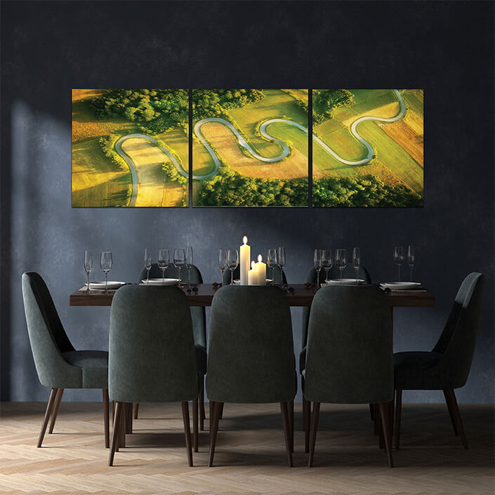 Q 0013 N12 AdobeStock 279716079 windy road in the summer aerial view AOA13010