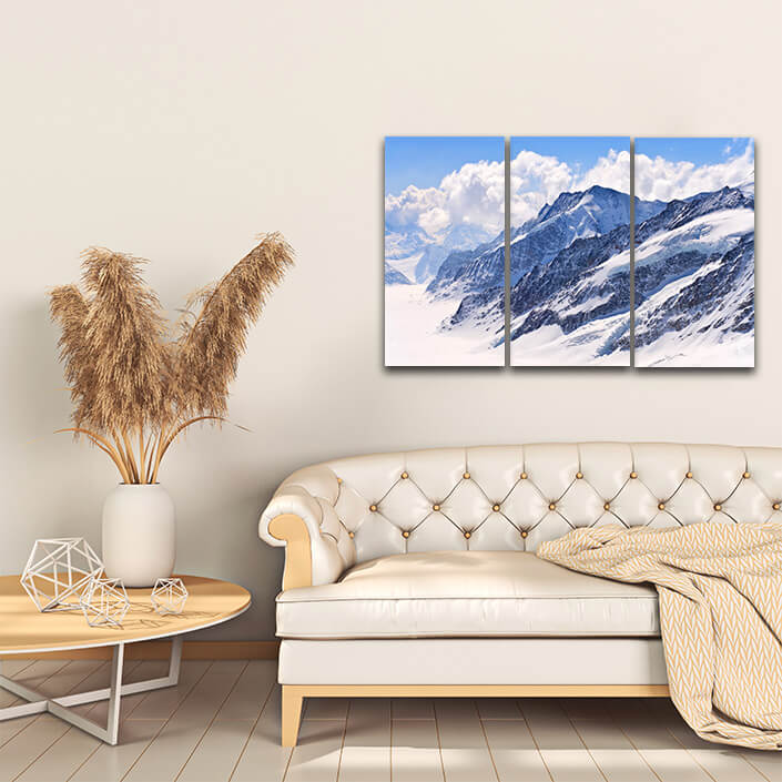 W2 AdobeStock 25680643 Snow Covered MOUNTAIN Swiss Alps Great Aletsch Swizerland AOA14308