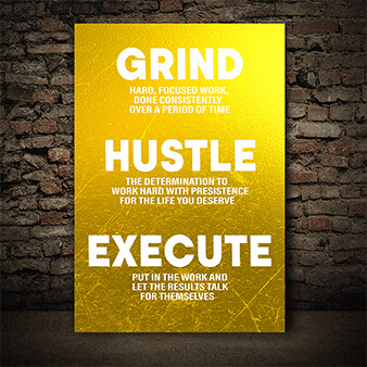 M1 0002 grind hustle execute aoa14327