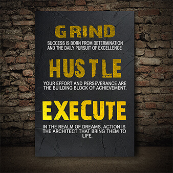M1 0016 grind hustle execute aoa14344