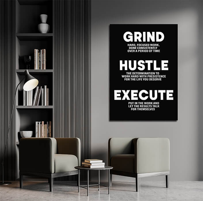 M3 0004 grind hustle execute aoa14325