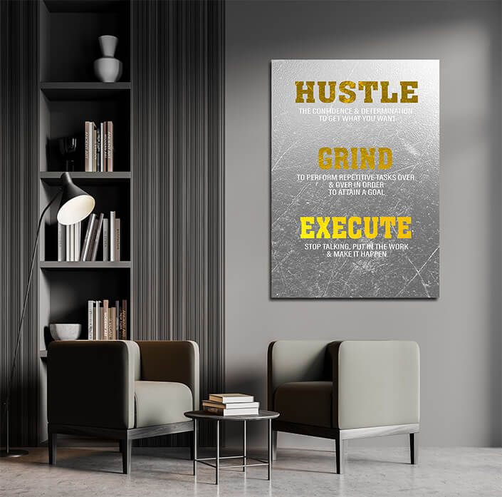 M3 0020 Grind Hustle Execute AOA14334